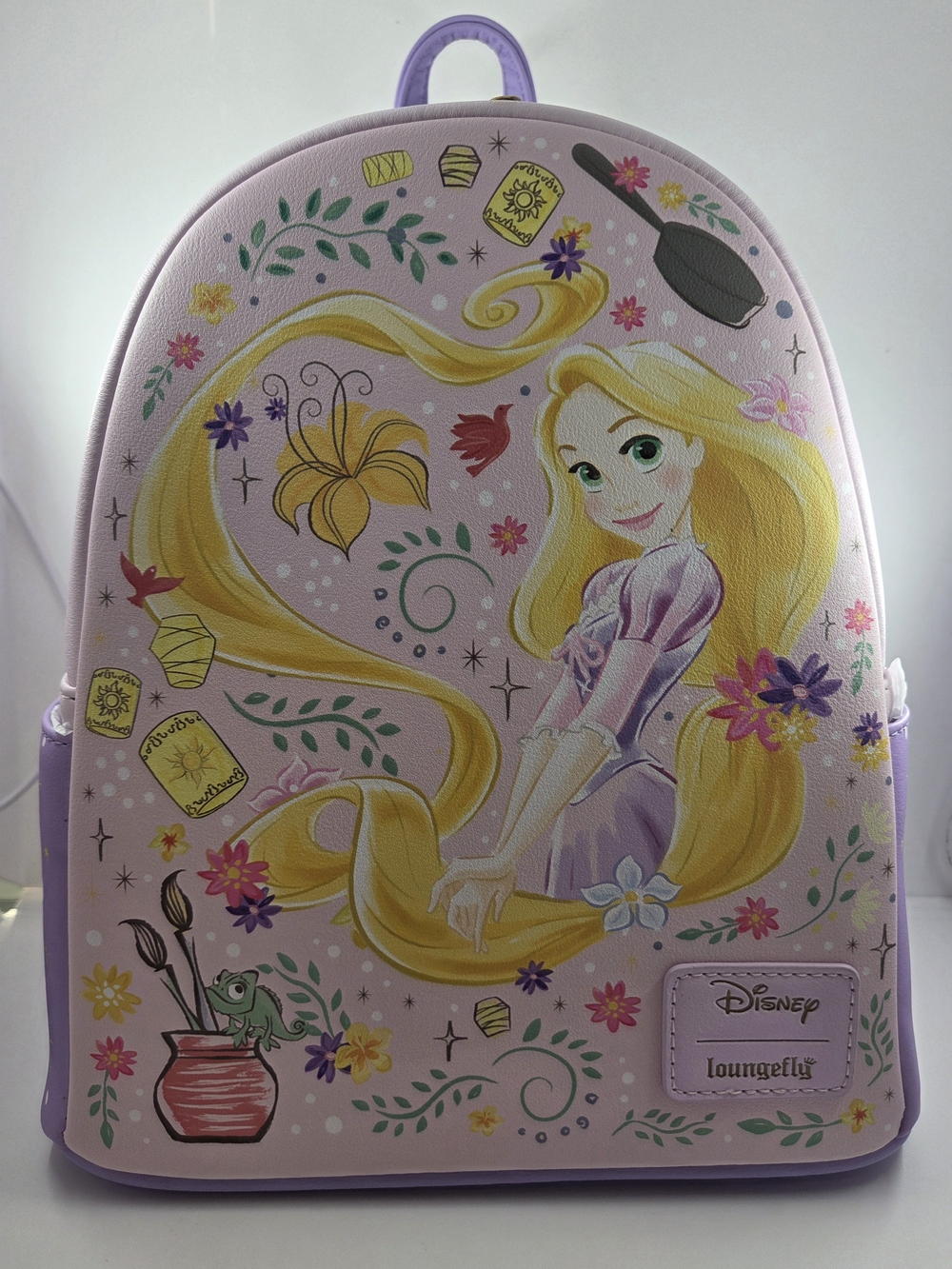 Disney x Loungefly Rapunzel Mini Backpack - Pink & Purple